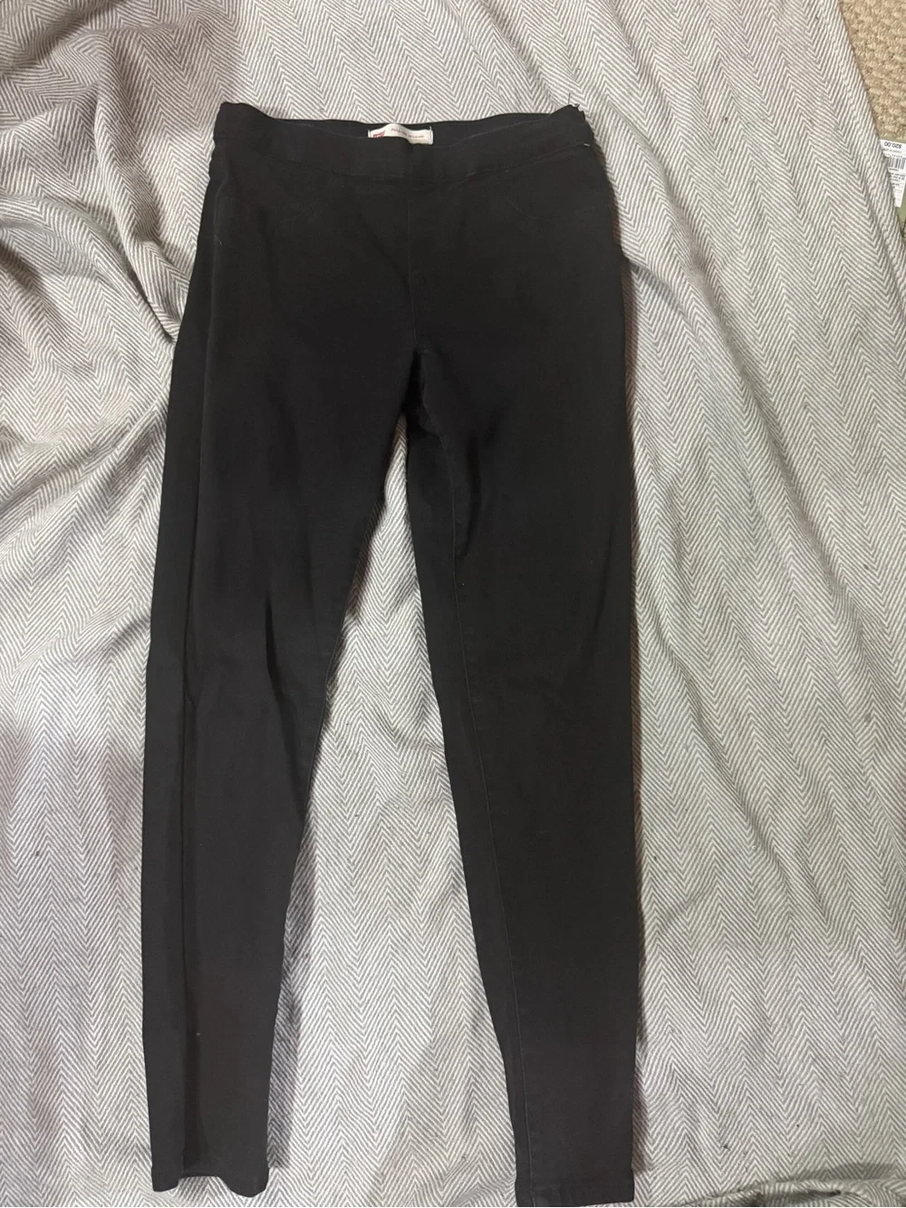 Levi's Pull-On Jeggings, Black, Girls Size 14
